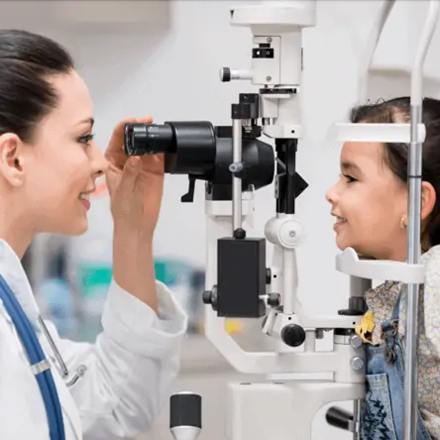 pediatric eye exam in Midtown